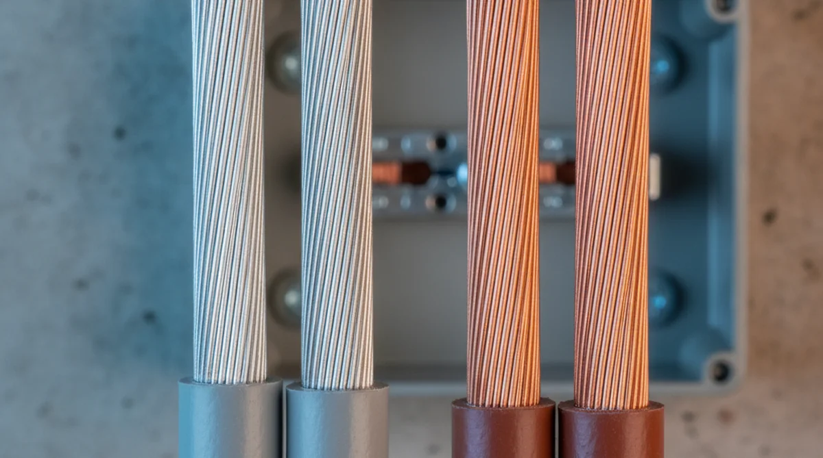 Aluminum versus copper electrical wiring comparison