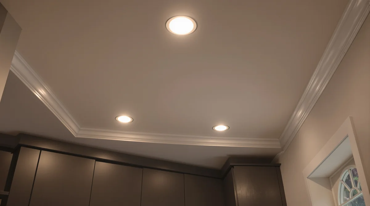 Recessed lighting installation in Sumter SC home